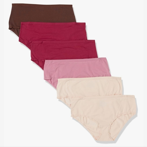 Amazon Essentials Other - 5 for $20 | NWT Amazon Essentials Plus Cotton Midi Brief Underwear 6 Pack